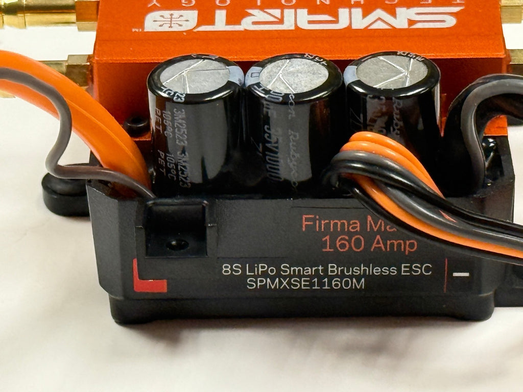 Spektrum RC Firma 160 Amp 160A Brushless Smart RC Remote Control Boat Marine ESC