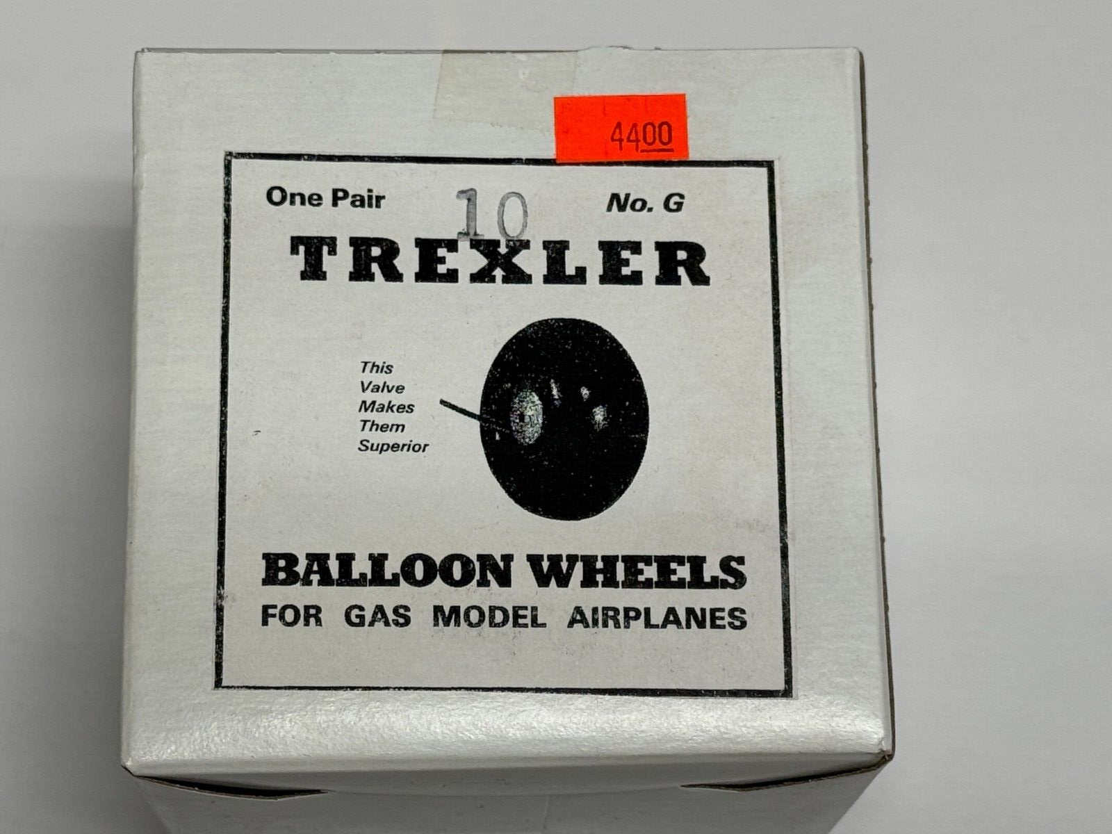 New Trexler #10G 10 #10 – 3.5 in. Vintage Balloon RC Airplane Wheels (Pair)