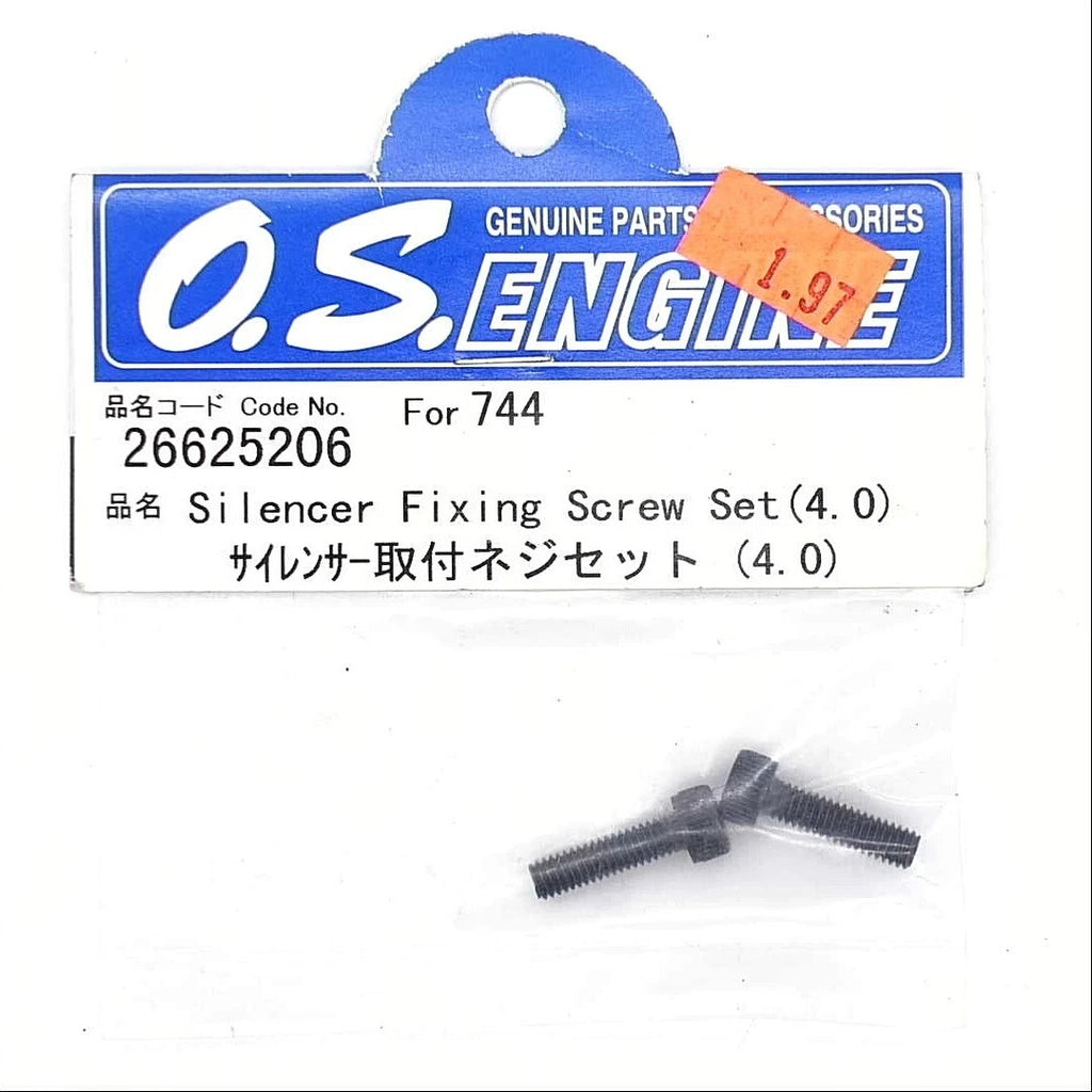 O.S. OS RC 744 Engine Engines Muffler Screw .60 .61 60 61 FSR SF 26625206