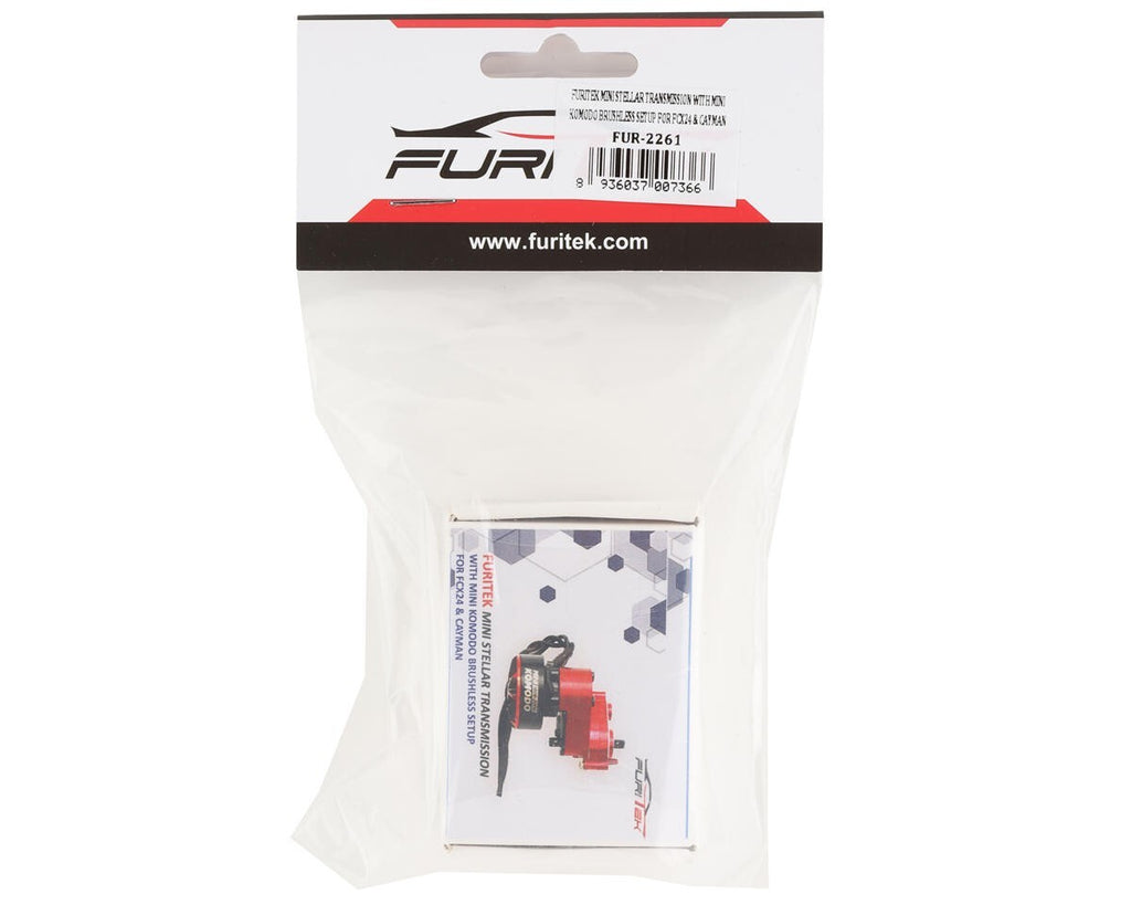 Furitek Mini Stellar Transmission & Mini Komodo Brushless Motor FCX24 & Cayman