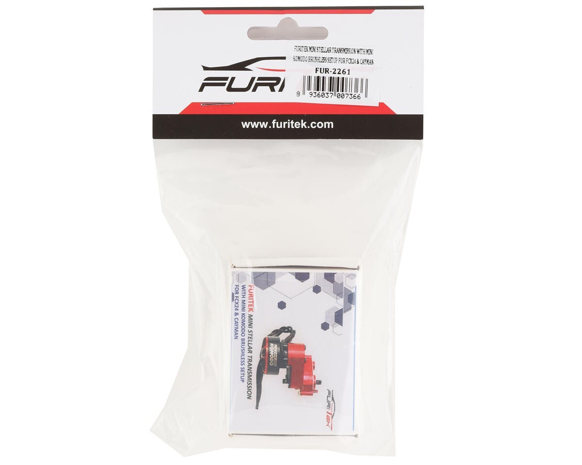 Furitek Mini Stellar Transmission & Mini Komodo Brushless Motor FCX24 & Cayman