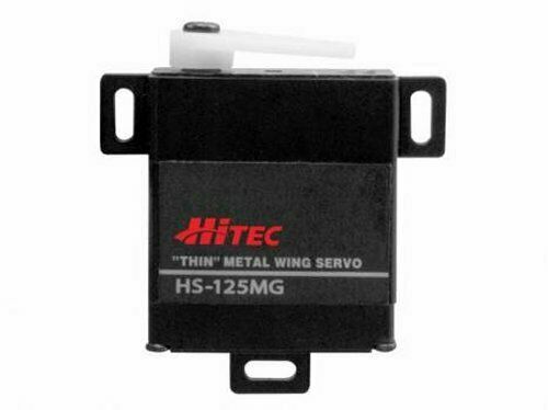 4 Pack Hitec HS-125MG Slim Metal Gear Wing RC Glider Servo HS125MG / HS125-MG