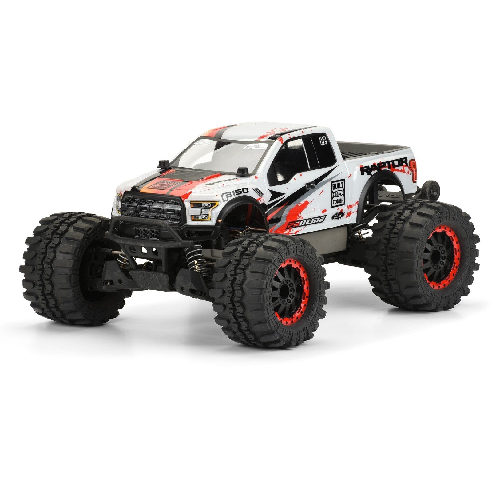 1/10 2017 Ford F-150 Raptor Clear Body: Stampede