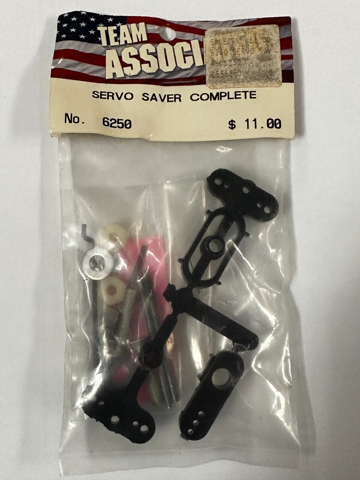 Vintage Team Associated 6250 Black RC10 Servo Saver Complete RC Car Buggy RARE!