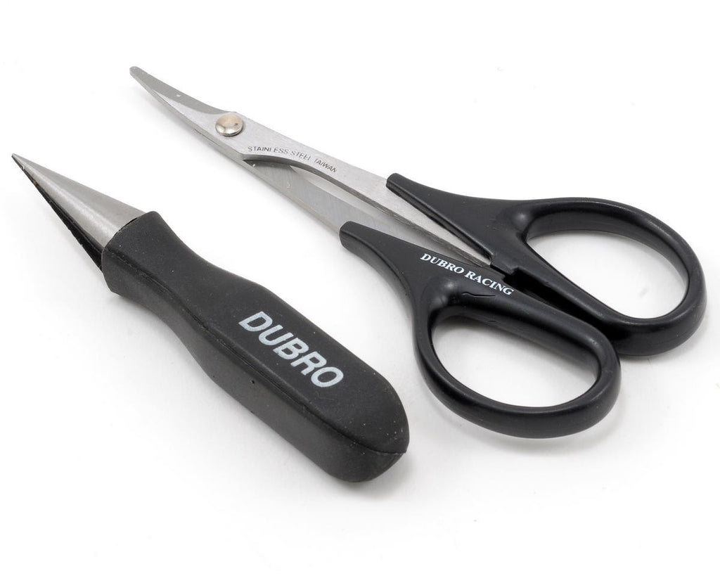 Dubro DUB2330 Body Reamer & Curved Scissors Set RC Car - Truck Lexan Body Tool
