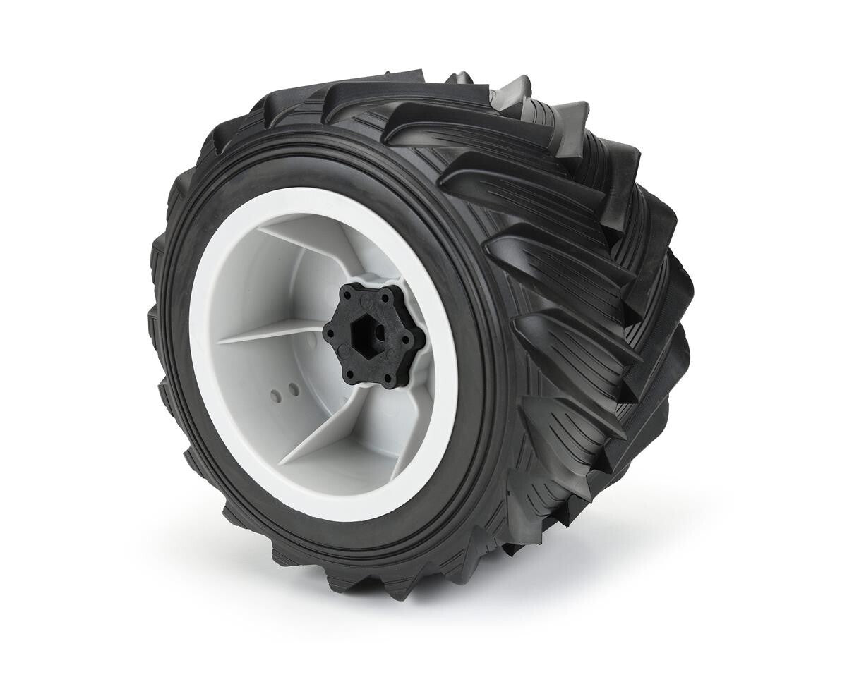 Pro-Line Demolisher 2.6/3.5" Pre-Mounted Monster Truck Tires (Grey) (2) w/12mm