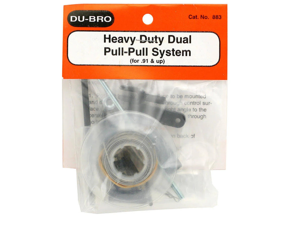Dubro 883 Heavy Duty HD Dual Pull-Pull RC Airplane System .91 & Up DUB883