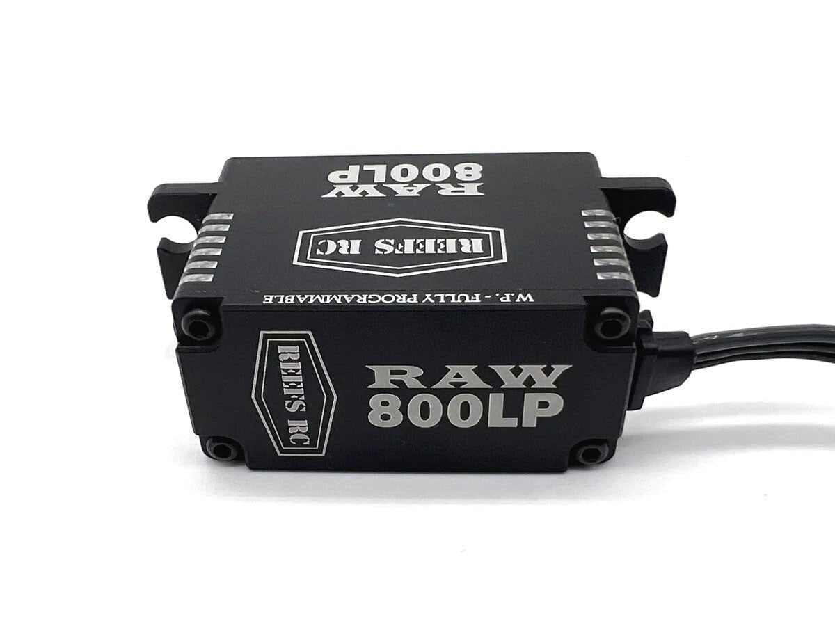 REEFS RC RAW 800 Standard Digital Metal Gear Waterproof Programmable Servo Black