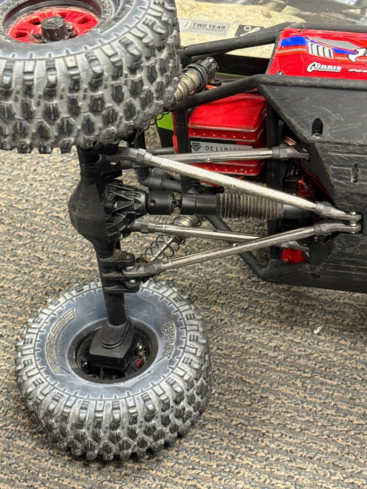 Highly Upgraded Axial Capra RC Remote Control Rock Crawler Truck Trail Buggy