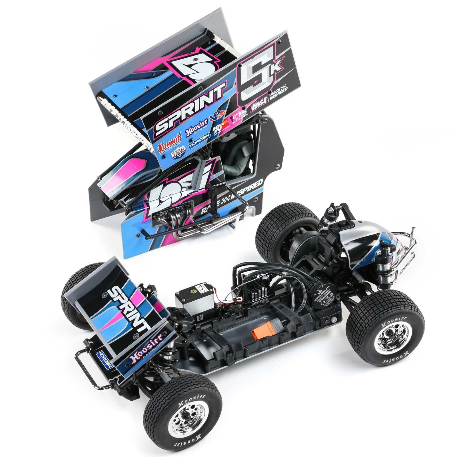 Losi 1/10 22S Sprint 2WD Brushless RTR Blue LOS-1387T1