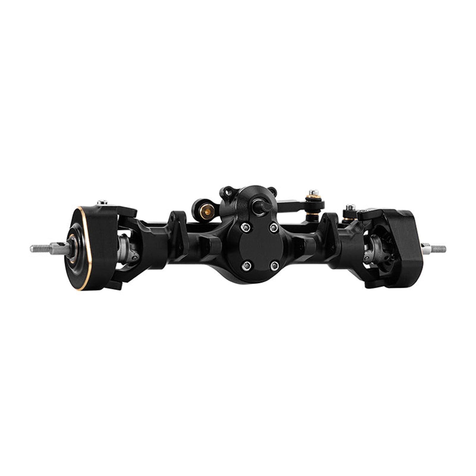 INJORA 4M-104BKFR +5mm Diamond Portal Axles Lay Down Servo TRX-4M Black