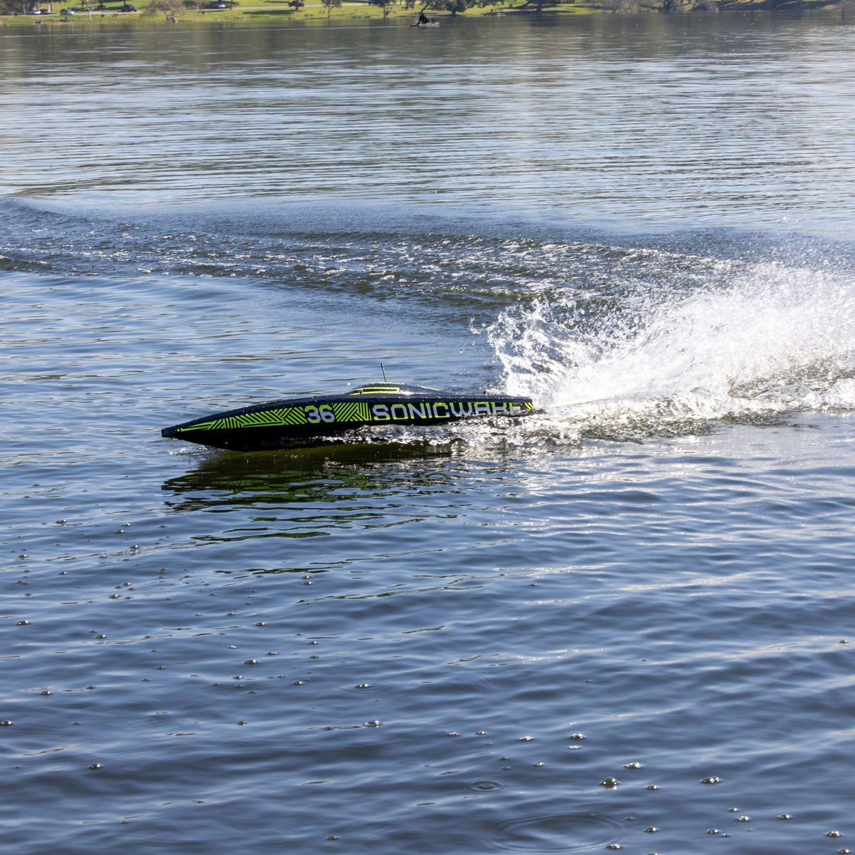 Pro Boat PRB-2171T1 Sonicwake 36 V3 Self-Righting Brushless 8S RTR Black