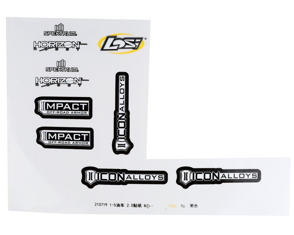 Losi DBXL 2.0 ICON Vehicle Dynamics PrePainted RC Car Body Set LOS250051
