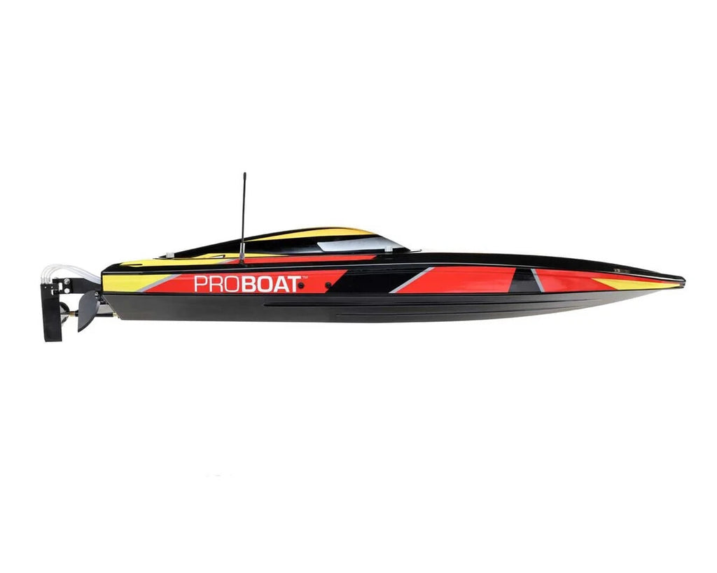 Pro Boat Sonicwake 36" Self-Righting RTR Deep-V Brushless Boat Black w/Spektrum