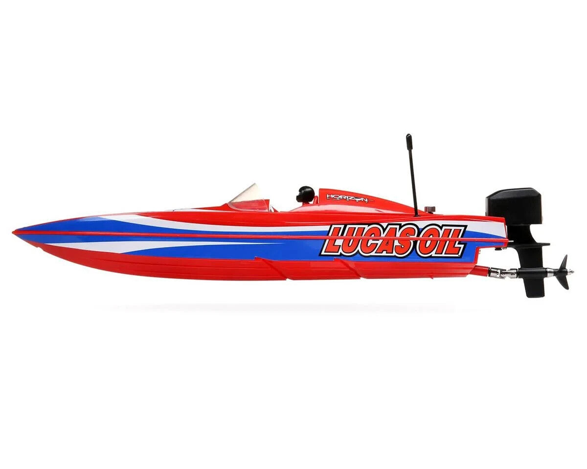 Pro Boat 17" Power Boat Racer Deep-V RTR Brushless Boat Lucas Oil w/2.4GHz Radio
