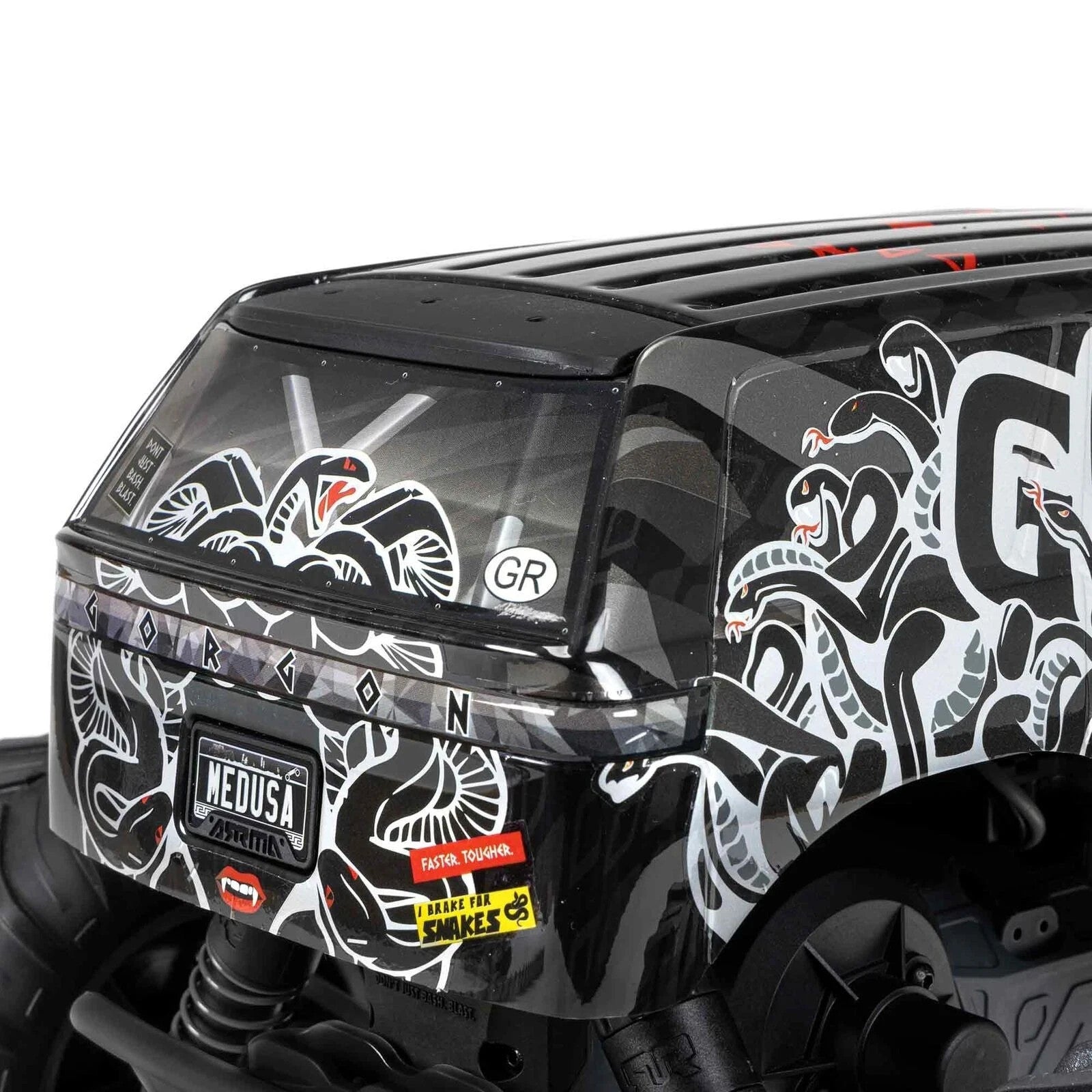 ARRMA Gorgon ARA3230ST3 2WD 1/10 Scale RC RTR Truck Gunmetal Battery & Charger