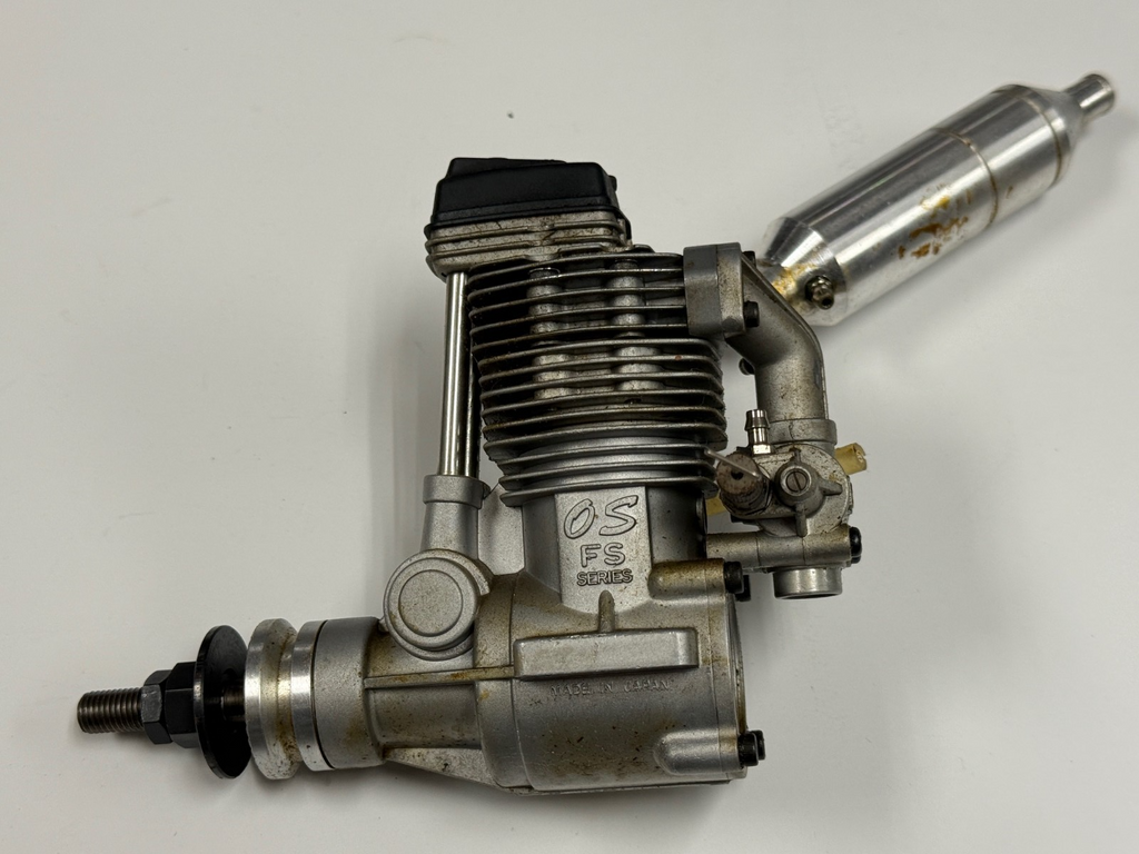 Really Nice OS .70 70 FS II Four Stroke RC Nitro Airplane Engine With Muffler
