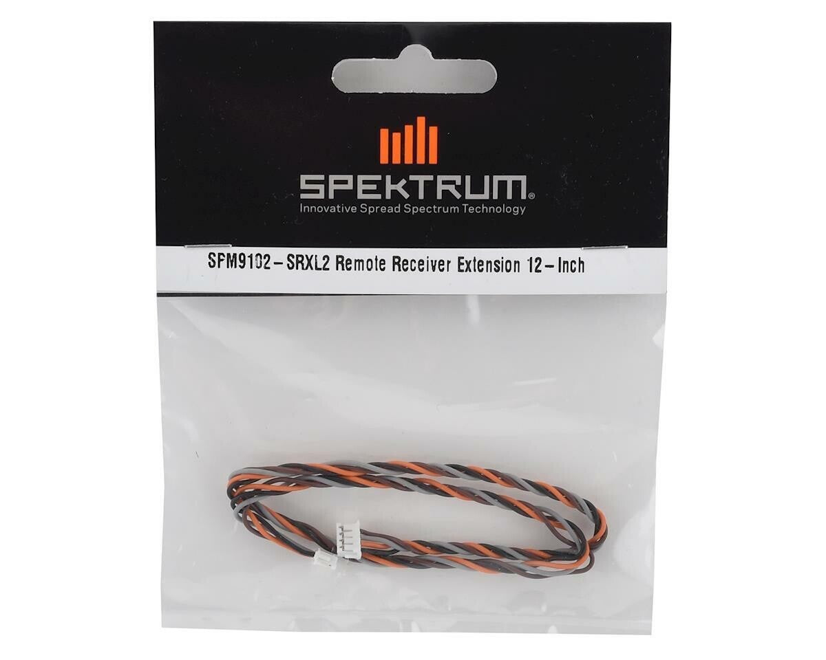 Spektrum RC Remote Control SRXL2 Remote Receiver Extension 12" 12 Inch SPM9102