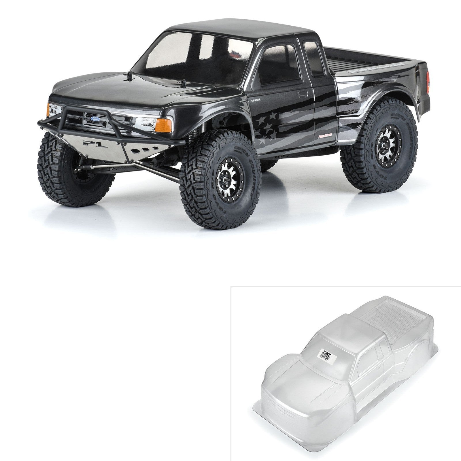 ProLine Racing 1993 Ford Ranger Pre-Runner Clear Body for 12.3" 313mm PRO364000