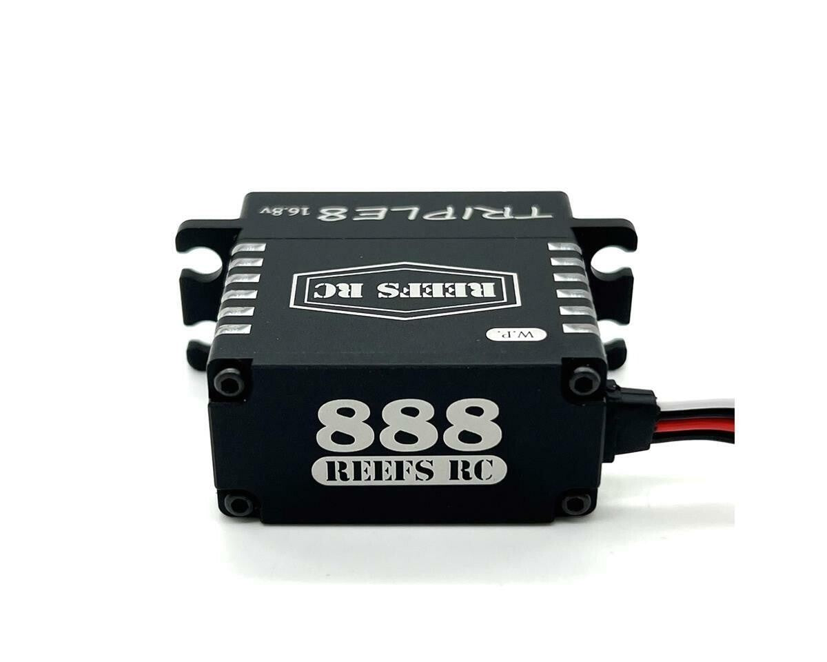 SEHREEFS124 Reefs RC Triple 8 Programmable Digital Brushless Servo High Voltage