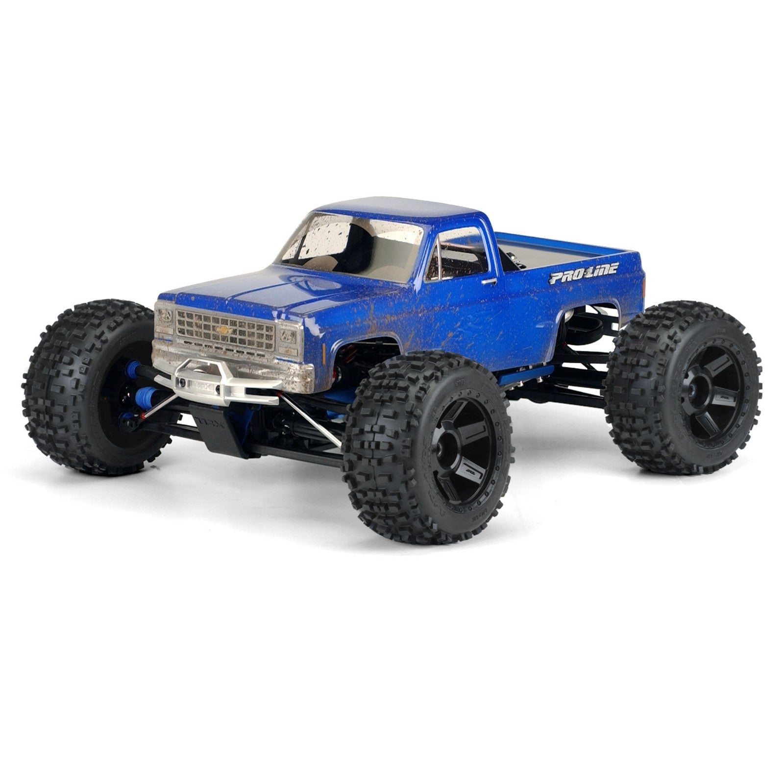 Proline 1/8 Scale 1980 Chevy C-10 C Long Bed Clear Body: Monster Truck PRO324800