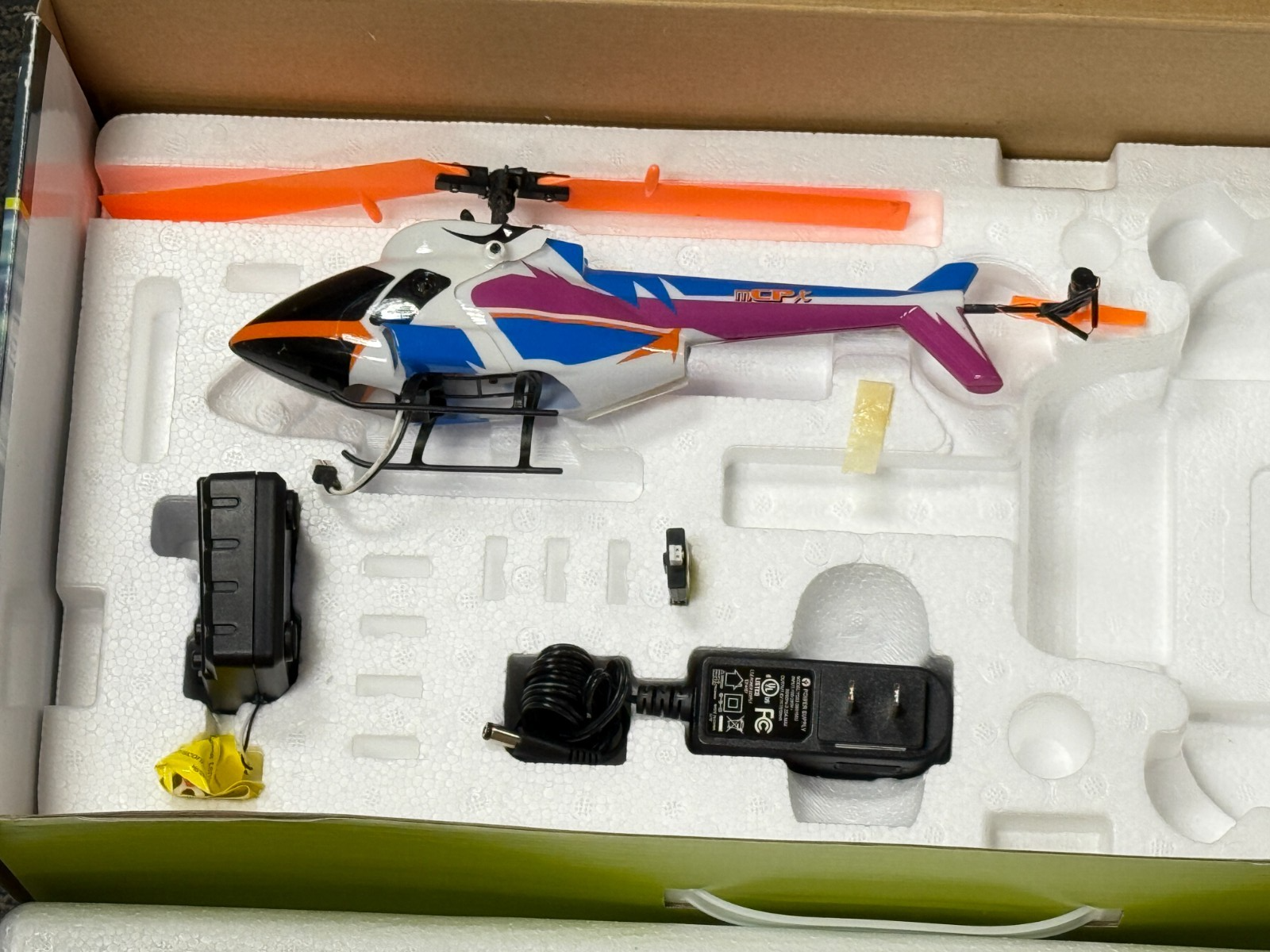 Nice Blade MCPx MCP X Flybarless BNF RC Remote Control Helicopter BLH3680