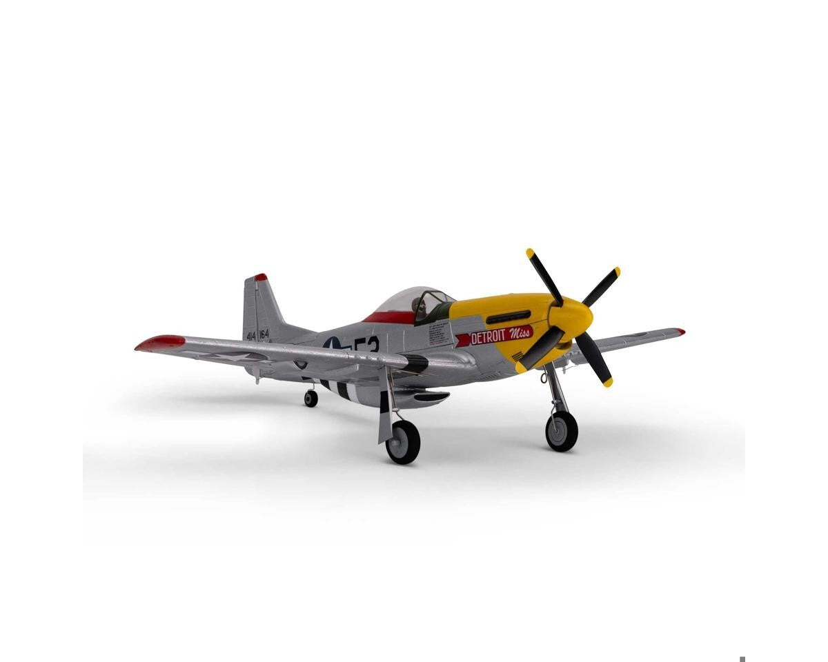 E-flite Eflite UMX P-51D Mustang "Detroit Miss" Basic BNF Electric Airplane