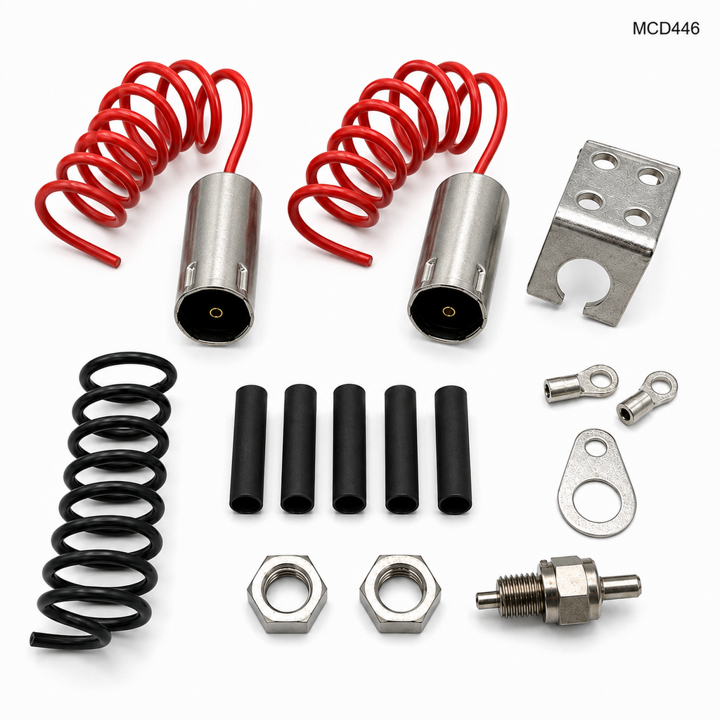 McDaniel MCD446 1" Remote PlugLock Adapter Kit Twin Cylinder RC Glow Engine