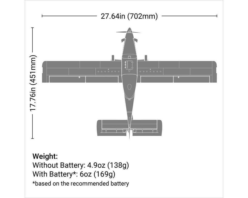 E-flite EFlite UMX Air Tractor BNF Bind In Fly Basic Electric Airplane EFLU16450