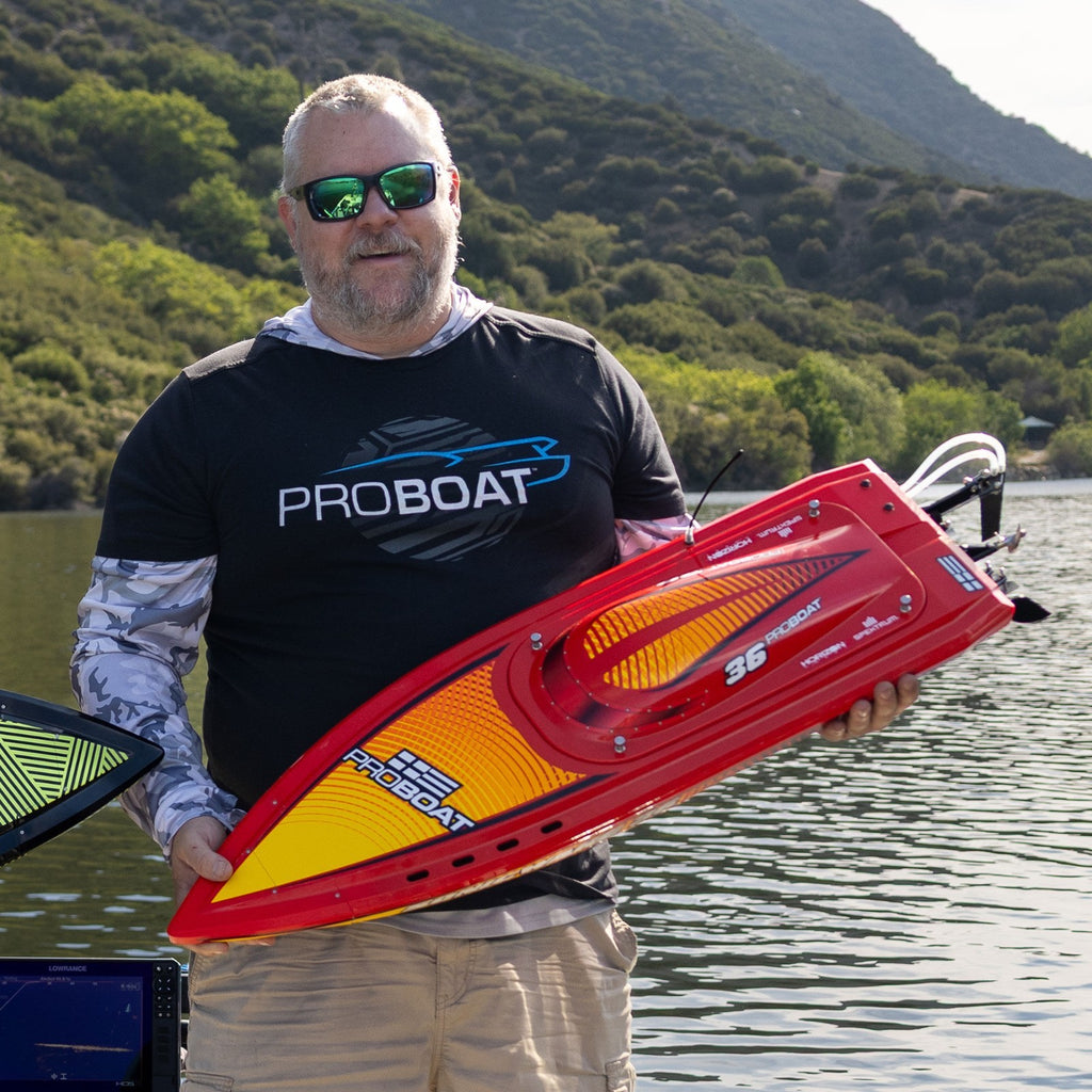 Pro Boat PRB-2171T2 Sonicwake 36 V3 Self-Righting Brushless 8S RTR Black