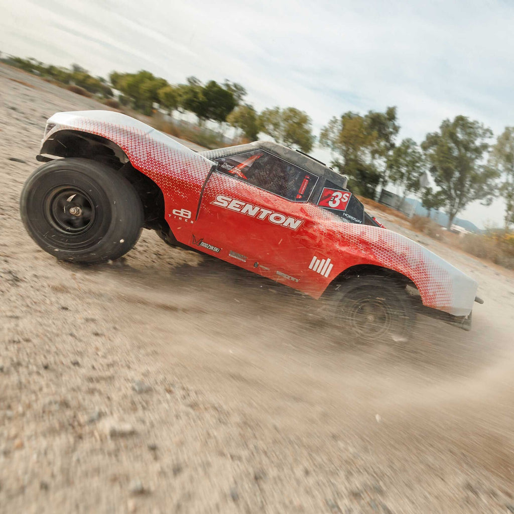 Arrma 1/10 SENTON 4X4 223S BLX Brushless Short Course Truck RTR With DSC, Red