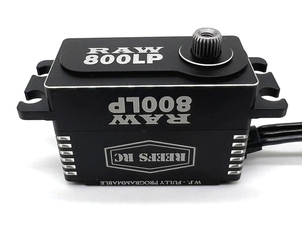 REEFS RC RAW 800 Standard Digital Metal Gear Waterproof Programmable Servo Black
