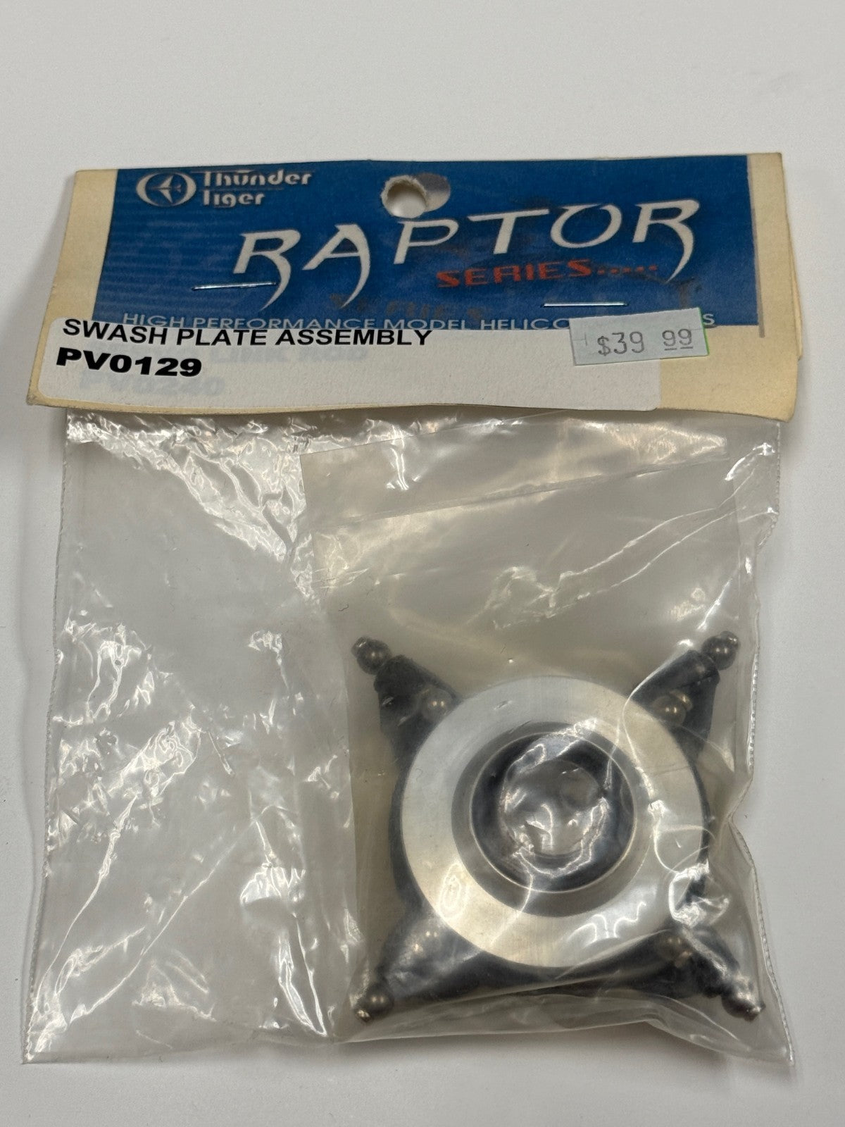 New Thunder Tiger TT RC Helicopter Raptor .60 .90 60 90 PV0129 Swashplate