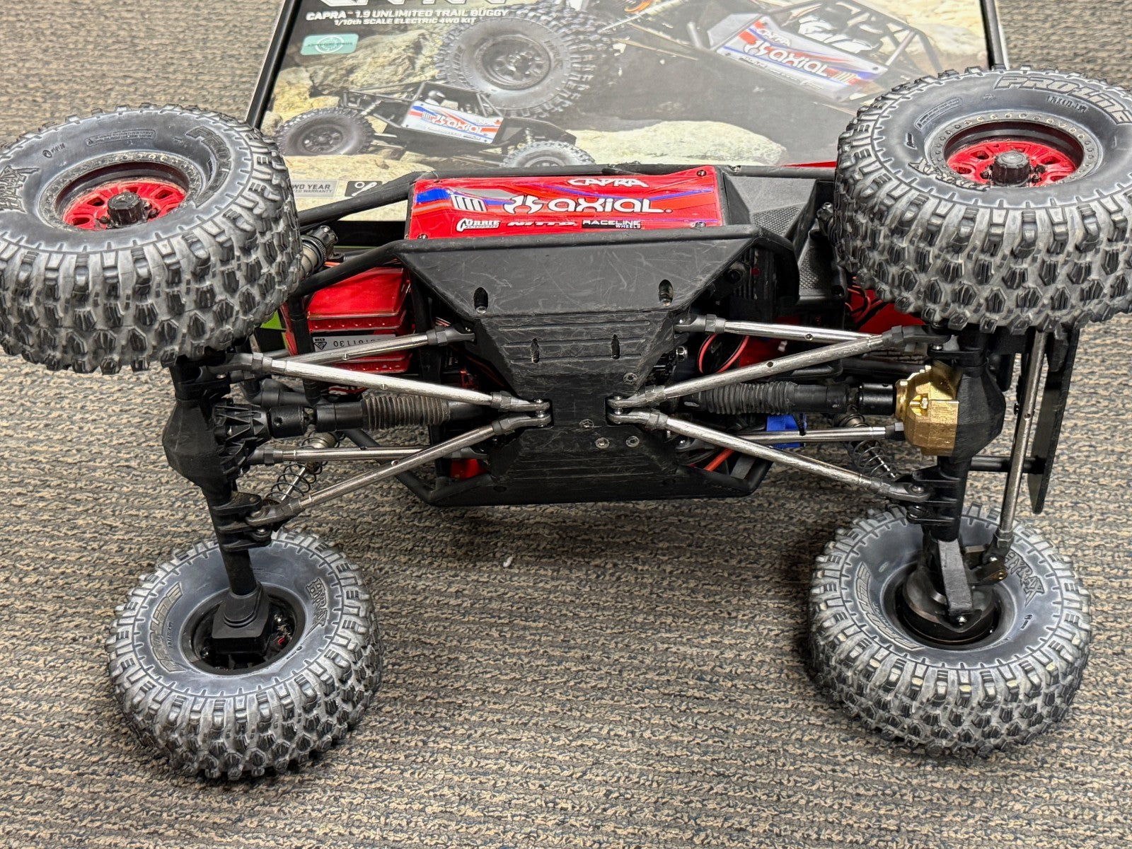 Highly Upgraded Axial Capra RC Remote Control Rock Crawler Truck Trail Buggy