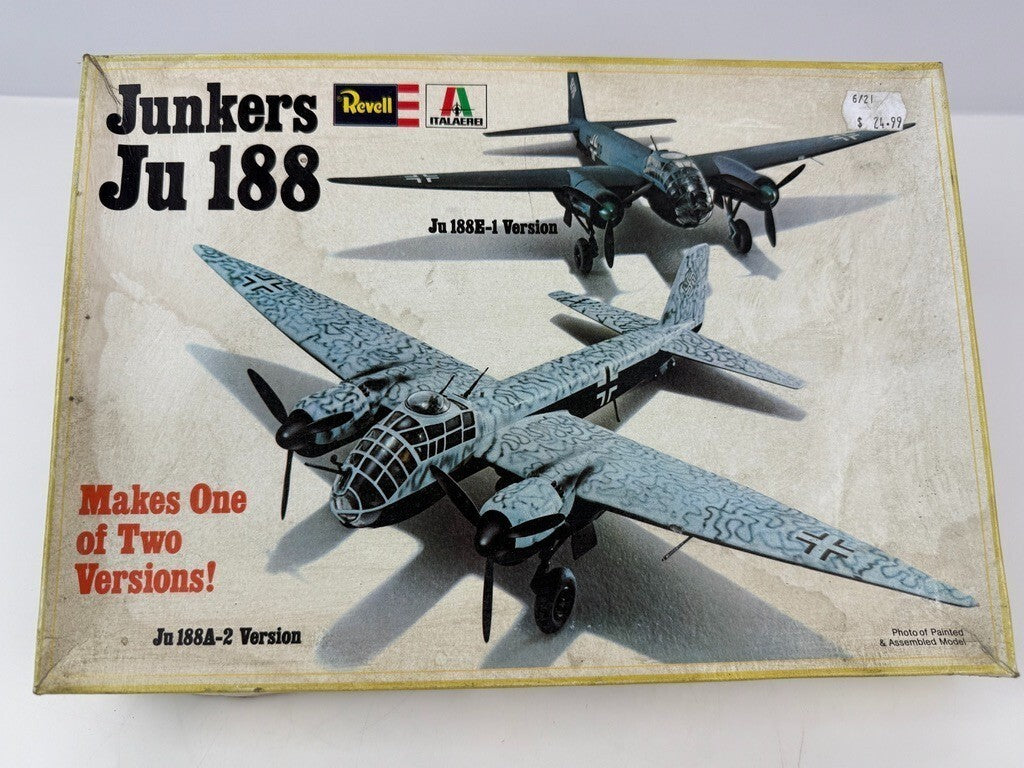 REVELL ITALEREI 1/72 JUNKERS Ju188A-1/E-1 #.H-2010 vintage