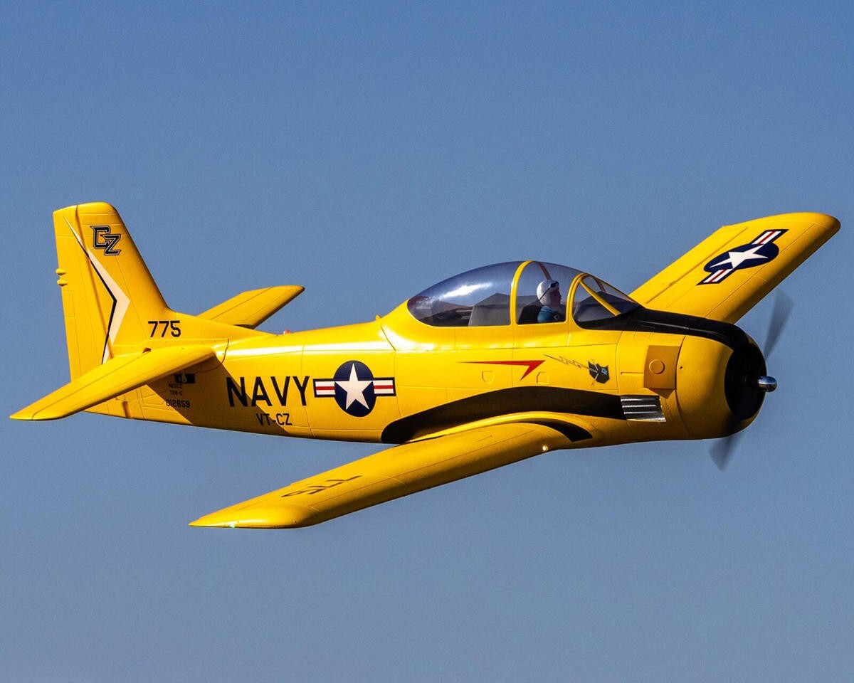 E-flite EFlite Carbon-Z T-28 Trojan 2.0m Plug-N-Play Electric Airplane EFL013575