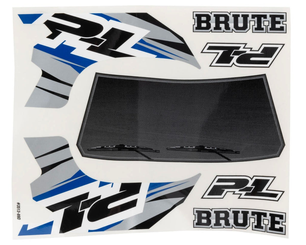 Pro-Line Racing Pre-Cut Brute Bash Armor Body Black X-MAXX PRO3513-18 PRO3511318