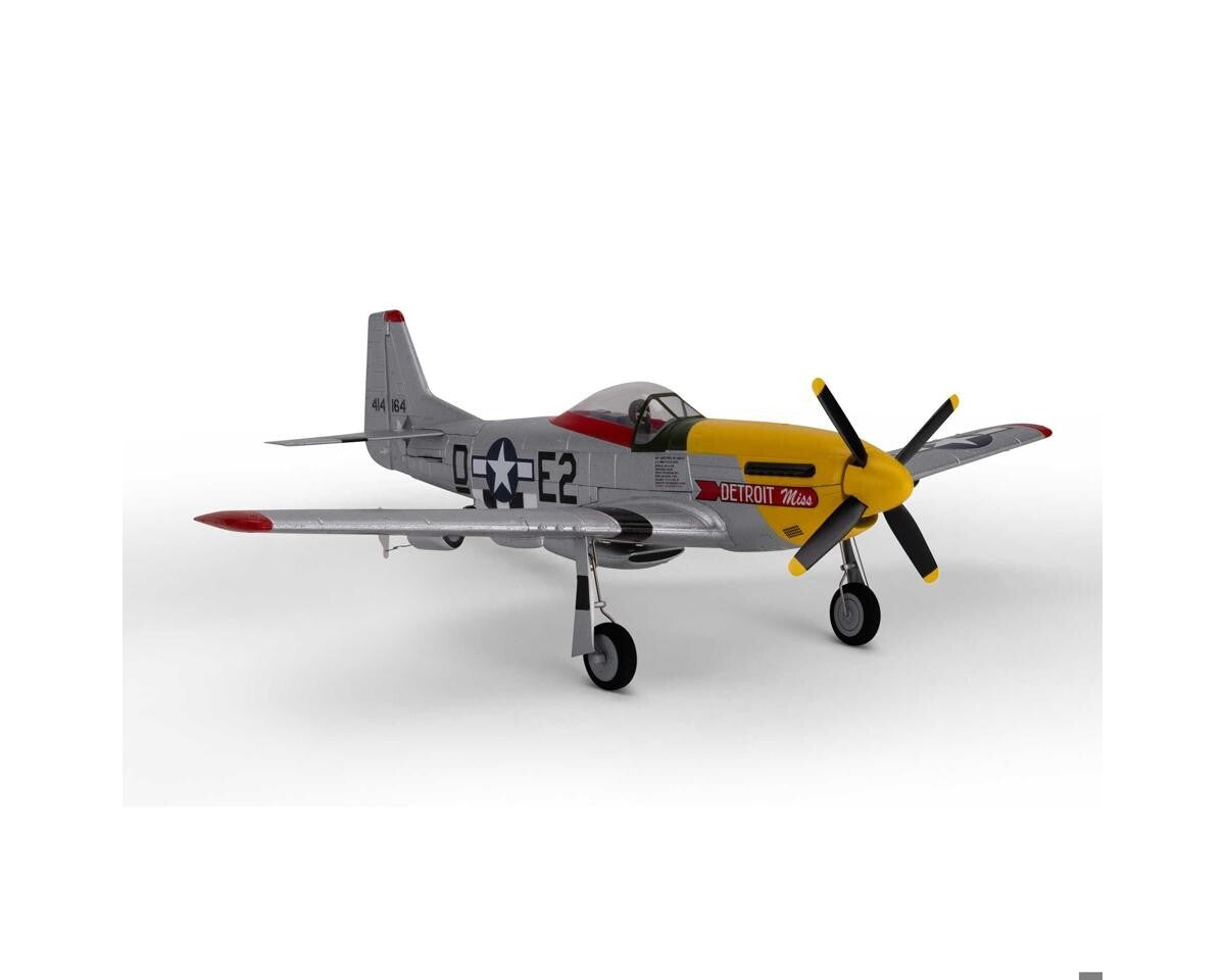E-flite Eflite UMX P-51D Mustang "Detroit Miss" Basic BNF Electric Airplane