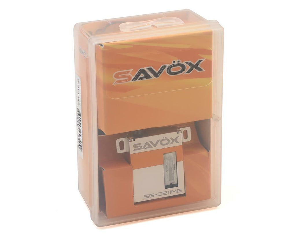 Savox SG-0211MG 0211MG Thin Wing Metal Gear High Torque Glider Wing RC Servo