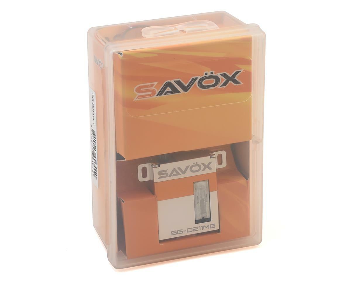 Savox SG-0211MG 0211MG Thin Wing Metal Gear High Torque Glider Wing RC Servo