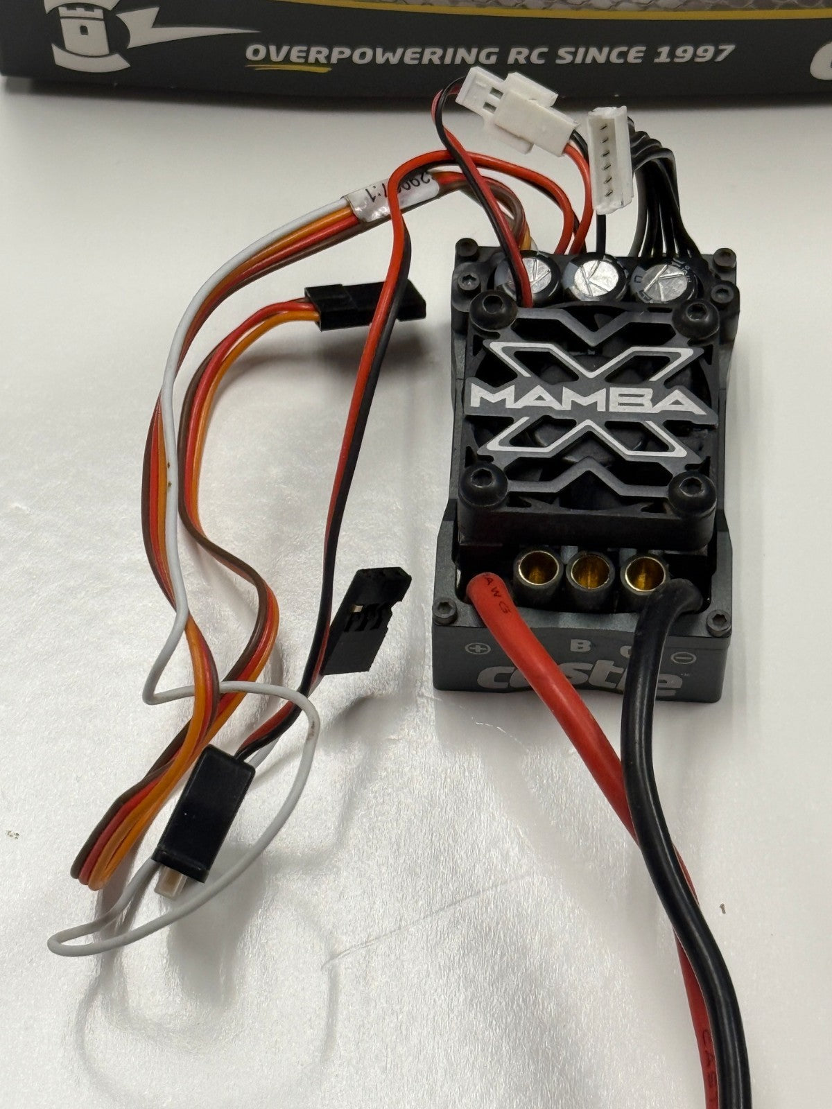 Castle Creations Mamba X Waterproof 1/10 Scale Brushless ESC CSE010015500