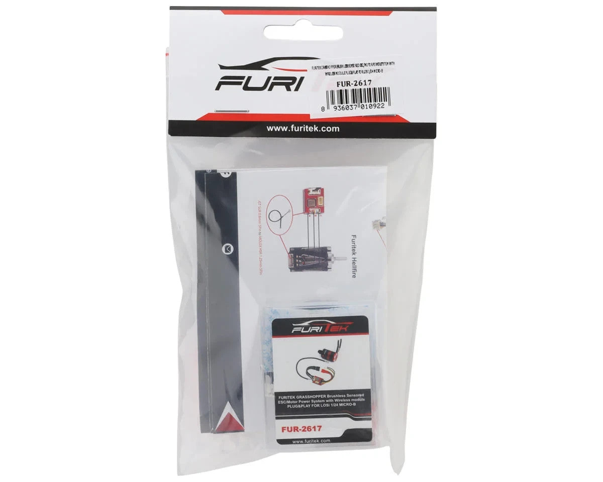 Furitek Losi Micro-B Grasshopper Brushless Sensored ESC & Motor Power System