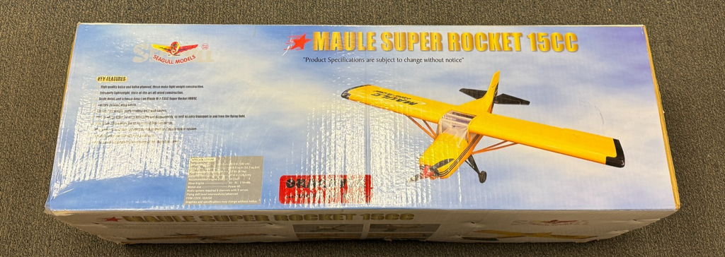 Seagull Models Maule Super Rocket 15cc RC Remote Control Airplane ARF SEA-232