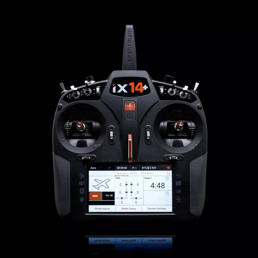 Spektrum iX14+ 14 Plus Channel DSMX RC Remote Control Transmitter Only SPMR14010