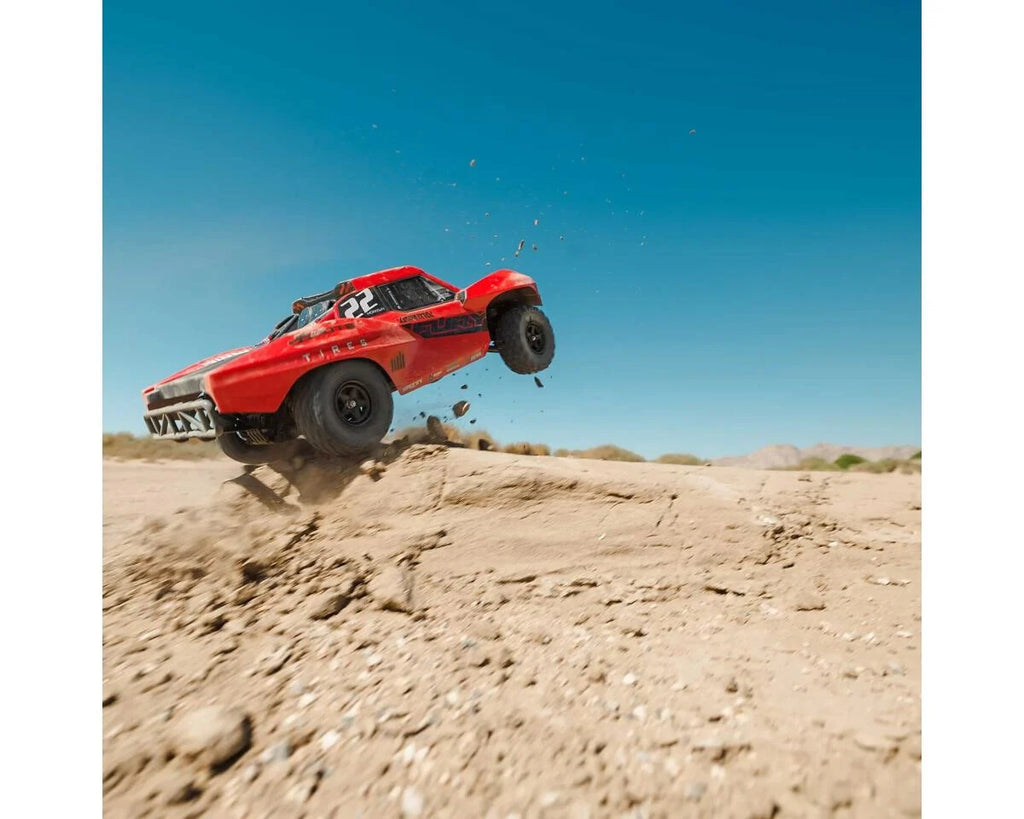 Arrma Fury 2WD MEGA 550 RTR Brushed 1/10 Off-Road Short Course Truck (Red) w/SLT