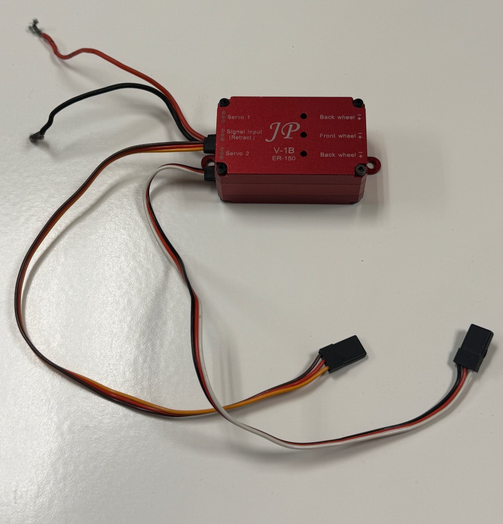 JP Hobby Tricycle Controller Retract Box ER-150 V-1B Landing Gear w/ Brake Modul