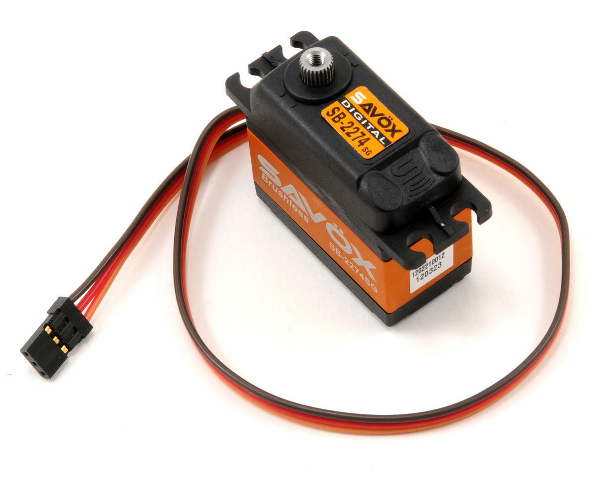Savox SB-2274SG 2274 High Speed Brushless Steel Gear Digital Servo High Voltage