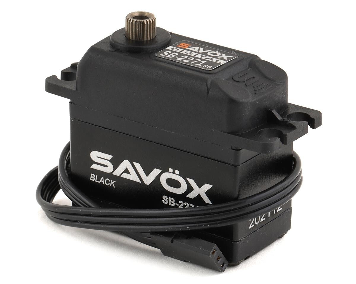 Savox SB2271SG-BE 2271 Black Edition High Voltage Brushless Digital Servo 