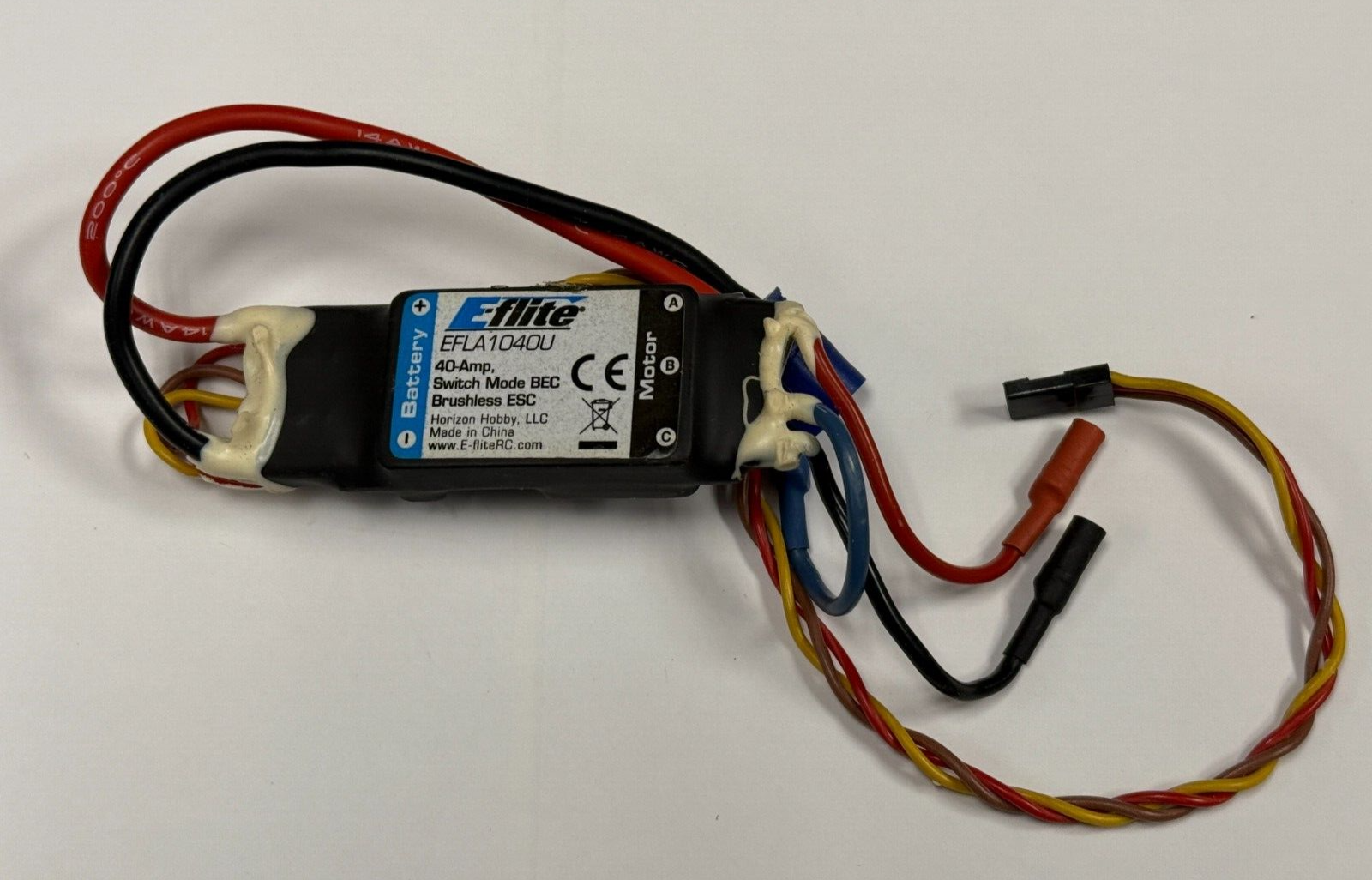 Eflite E-flite 40 Amp RC Airplane ESC Speed Control : Timber Ultimate EFLA1040U