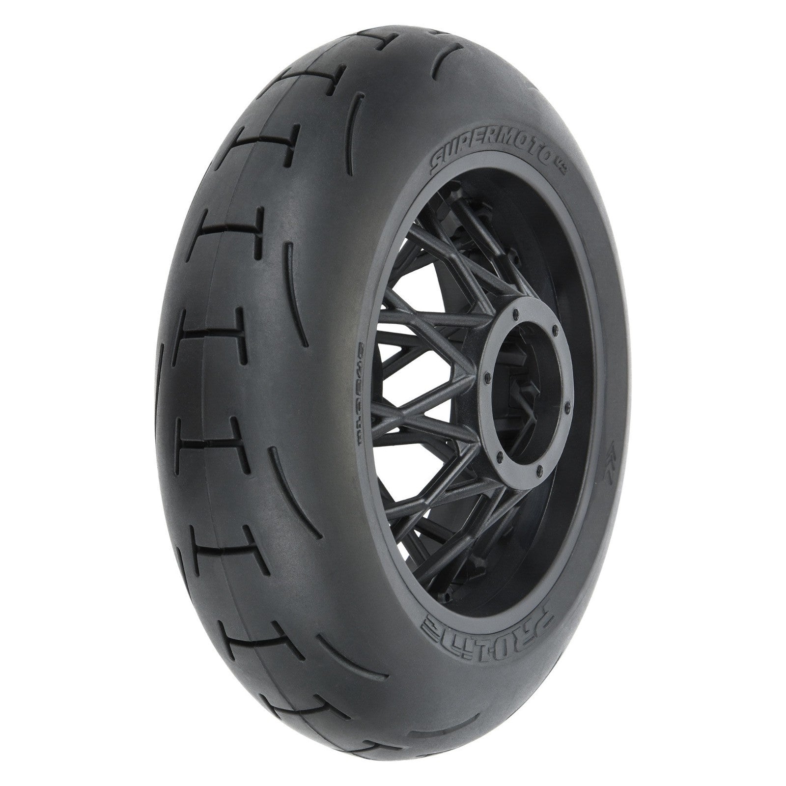 Racing Supermoto V2 S3 Rear Tire Mounted Supermoto Wheel Promoto-MX PRO1024510